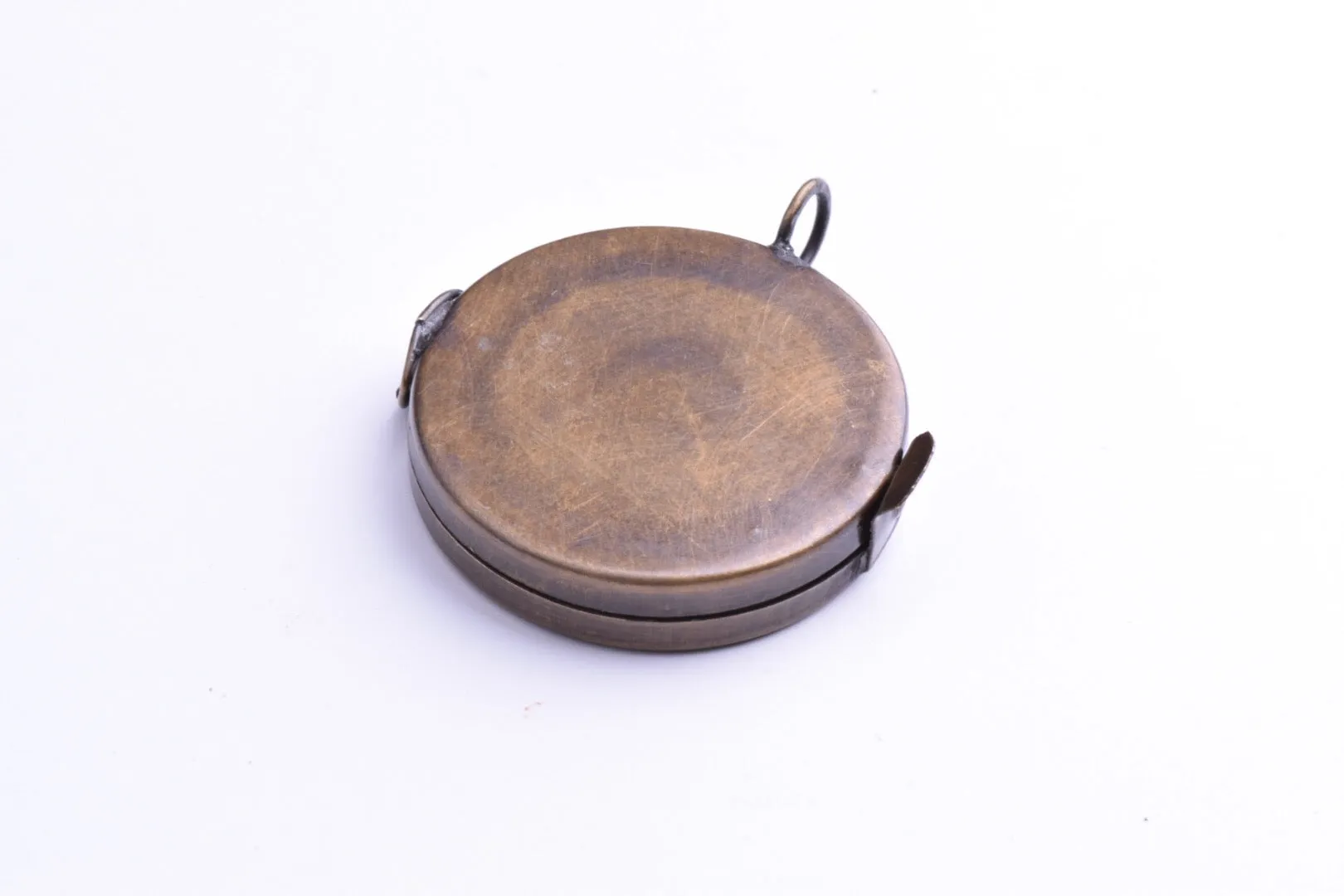 1.62x0.41in Round Shadow Box Pendant/Locket