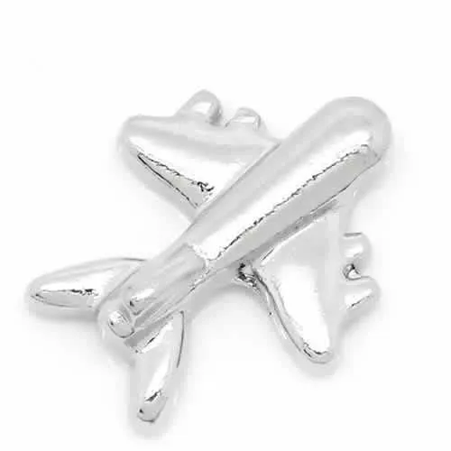 Aiplane Floating Charms For Glass Living Memory Lockets