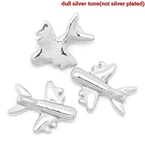Aiplane Floating Charms For Glass Living Memory Lockets
