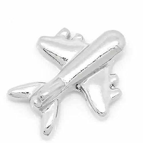 Aiplane Floating Charms For Glass Living Memory Lockets