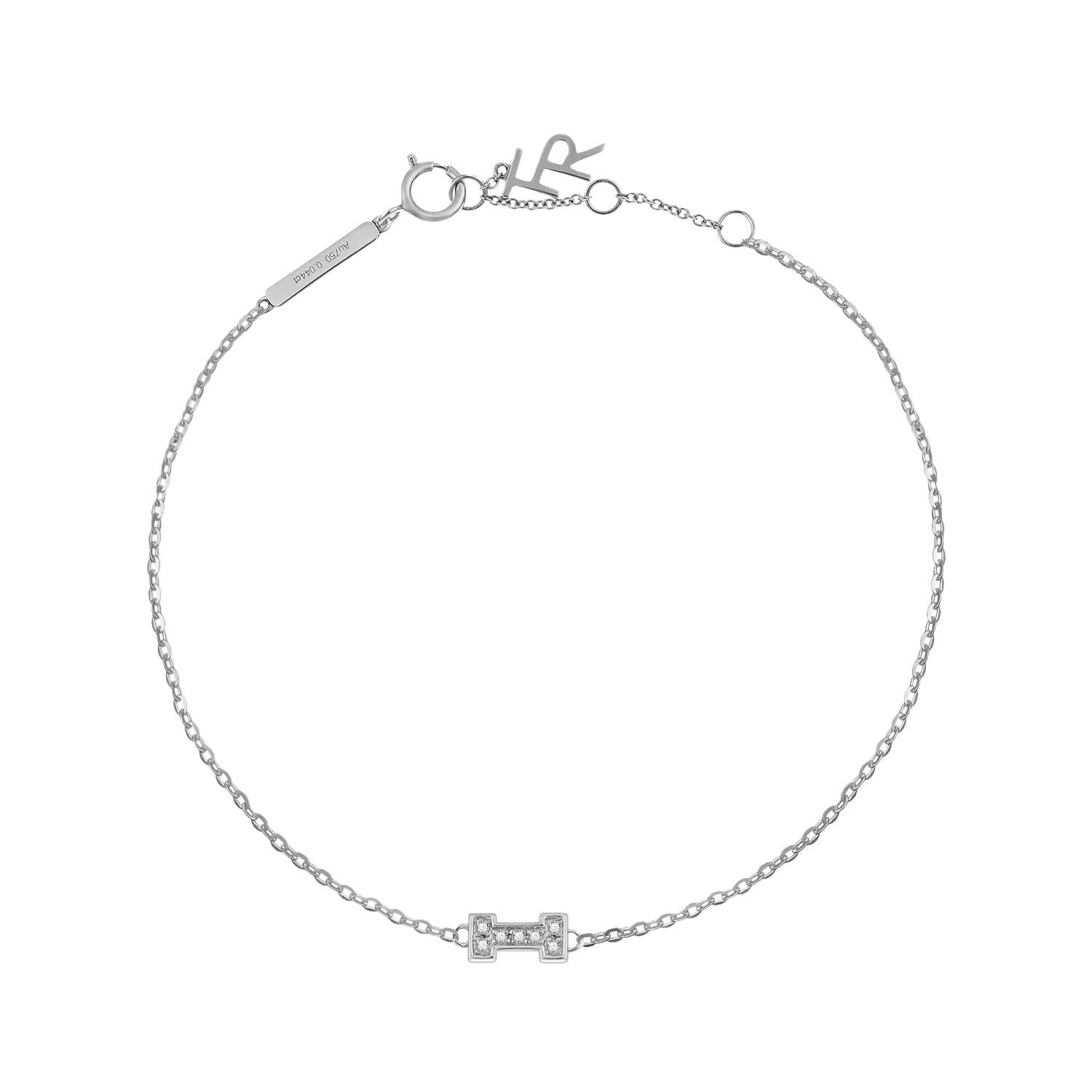 Alphabet LGD pendant bracelet
