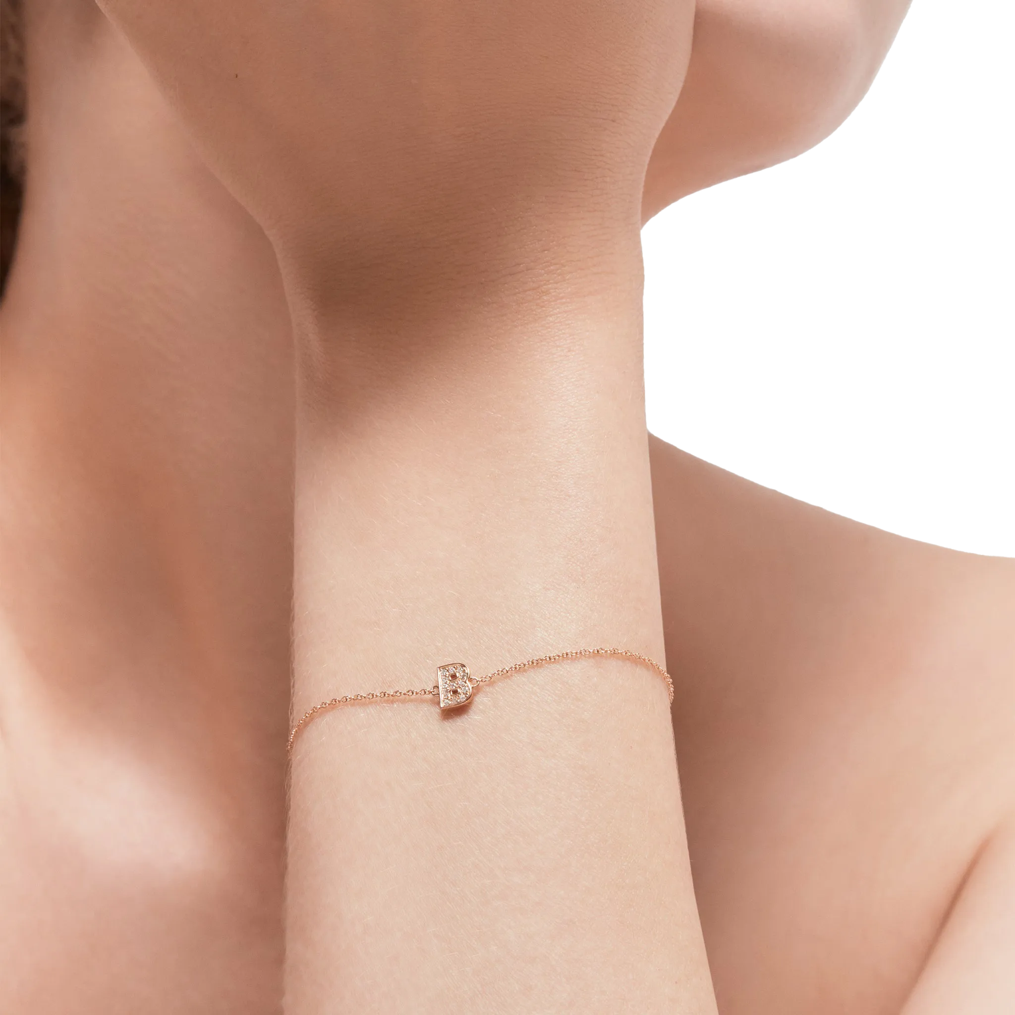 Alphabet LGD pendant bracelet