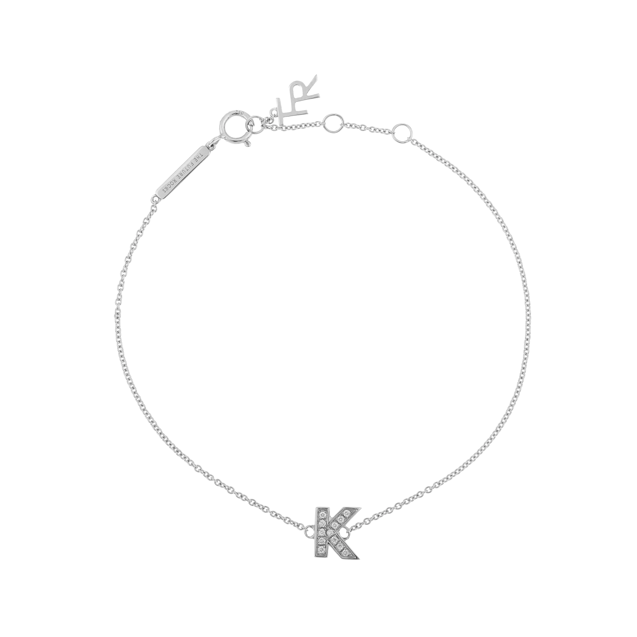 Alphabet LGD pendant bracelet