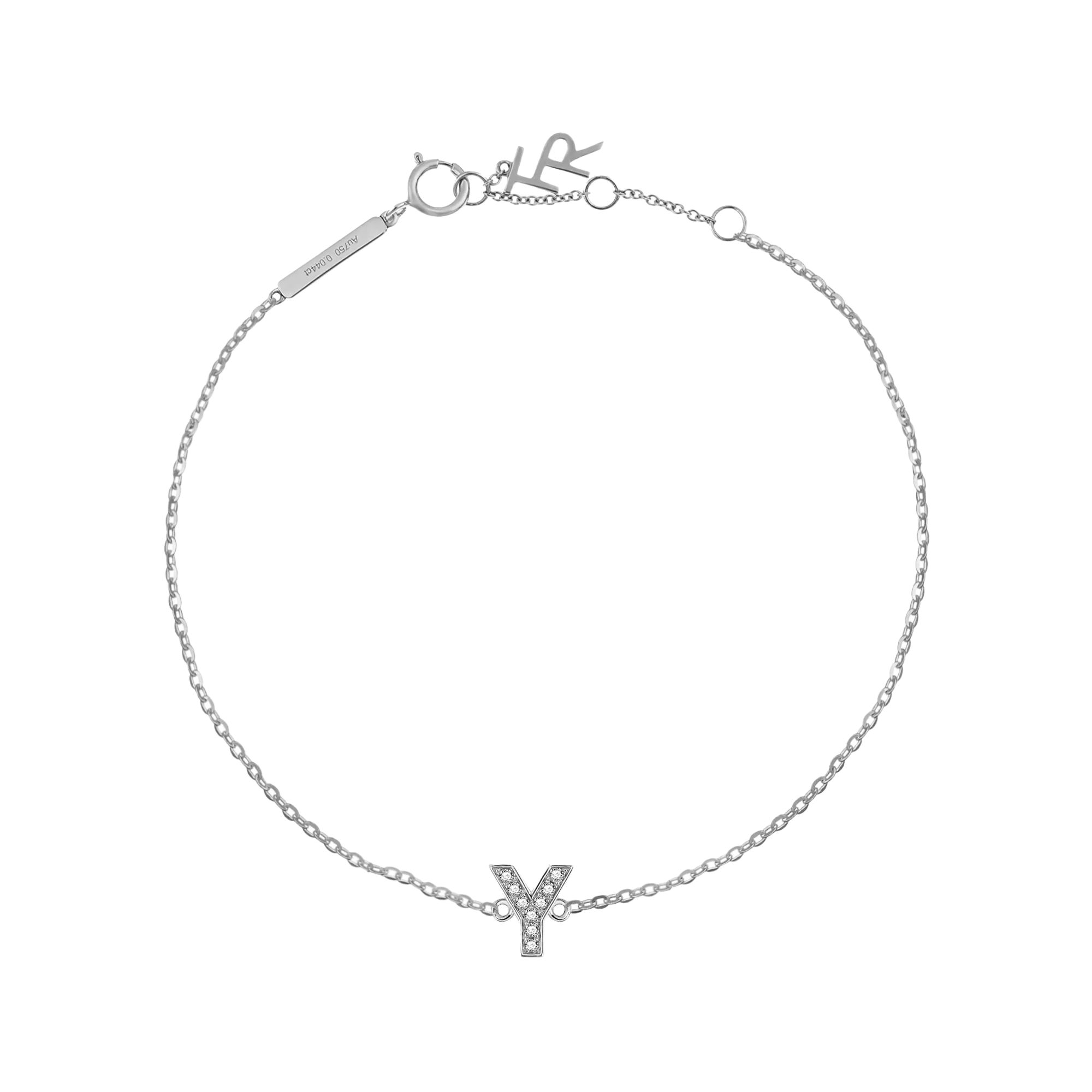 Alphabet LGD pendant bracelet