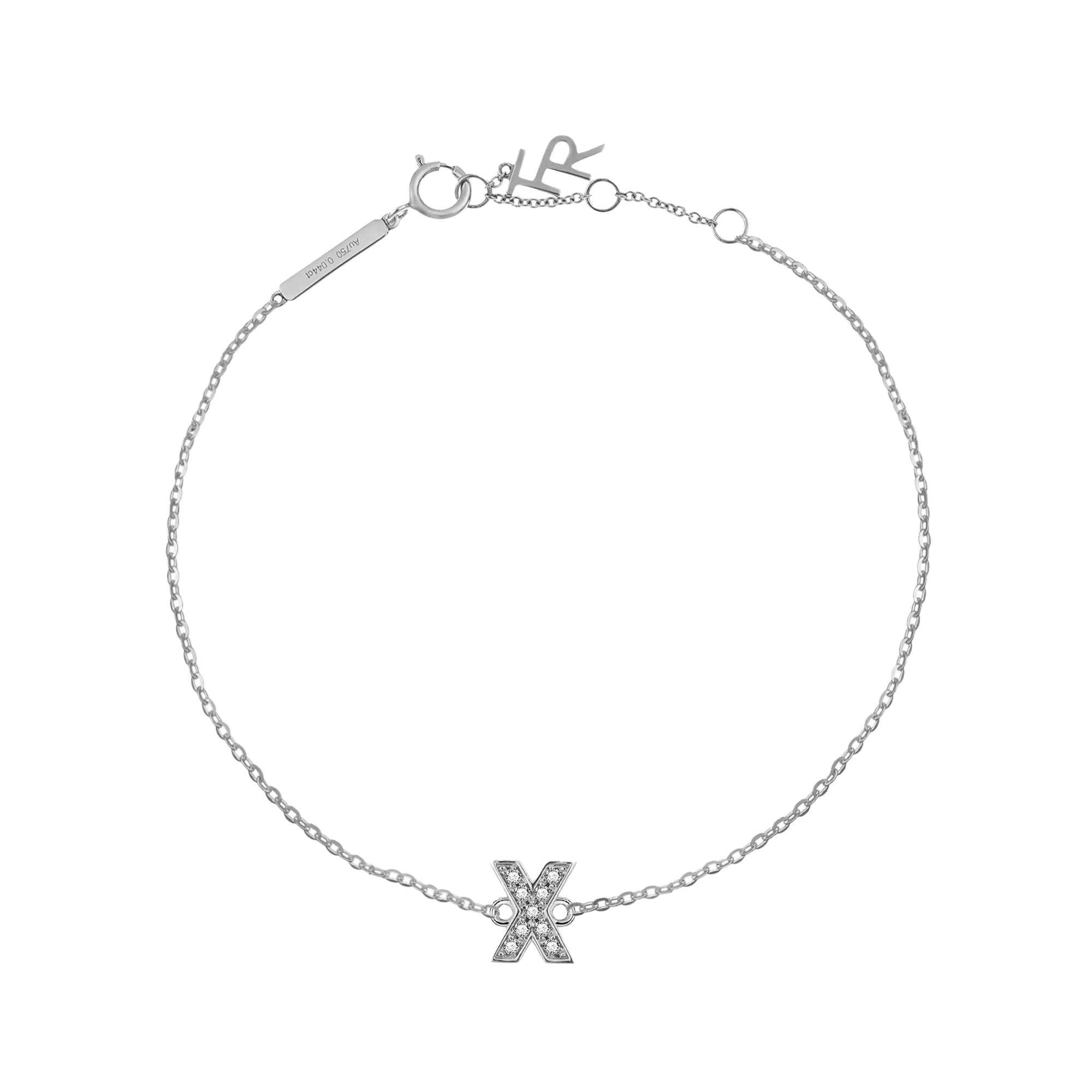 Alphabet LGD pendant bracelet