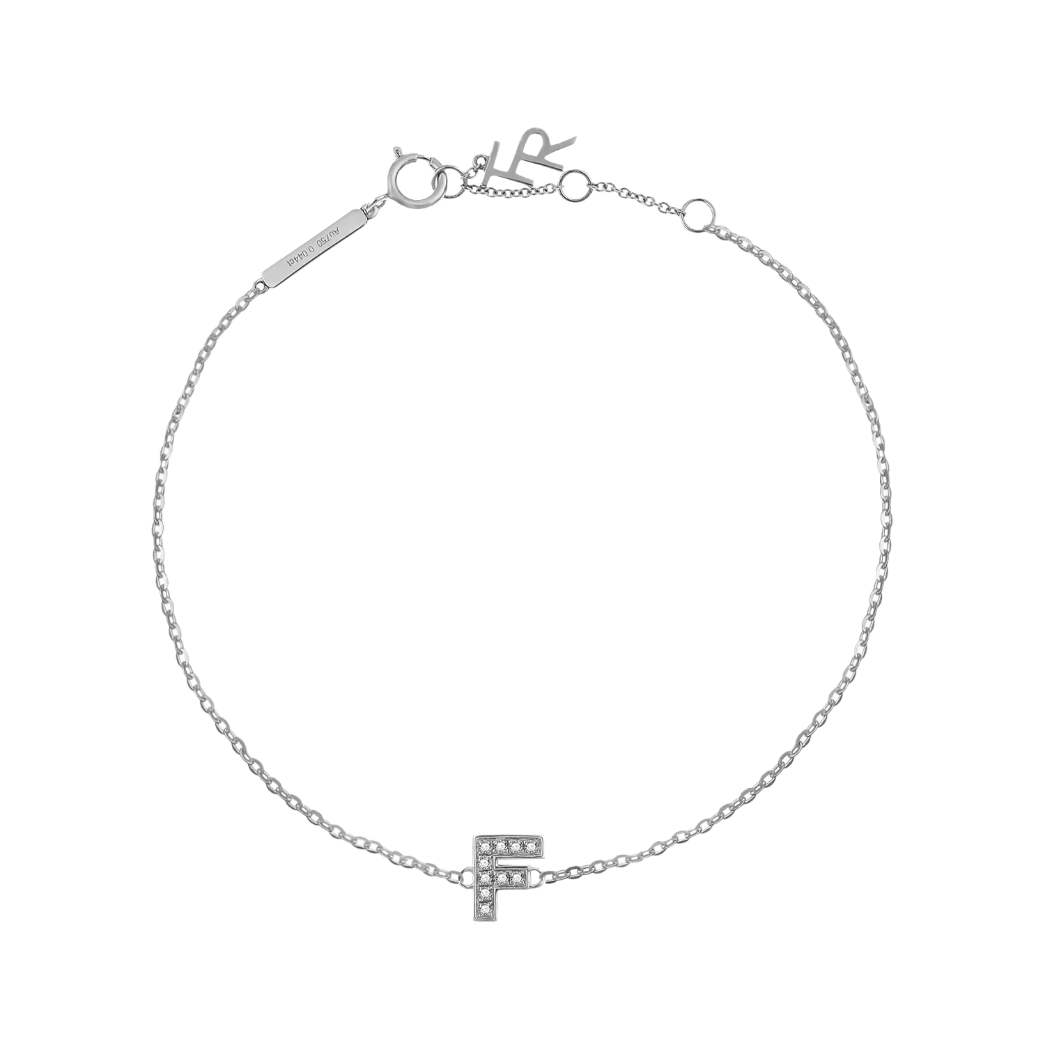 Alphabet LGD pendant bracelet