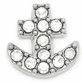 Anchor Floating Charm For Glass Living Memory Lockets