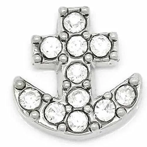 Anchor Floating Charm For Glass Living Memory Lockets
