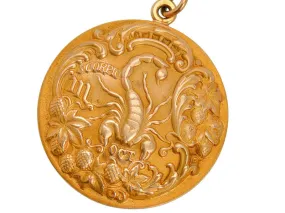 Antique Scorpio Zodiac Pendant Sloan & Co.