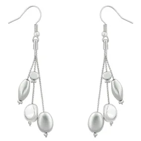 Beaded Dangle Drop Earrings