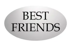 Best Friends Floating Charm