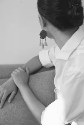 Clupei drop earrings