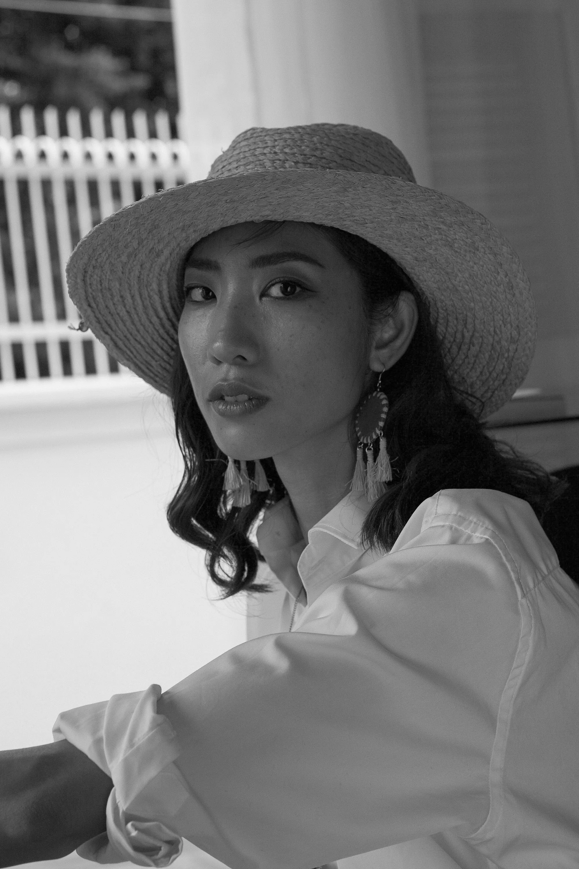 Clupei drop earrings