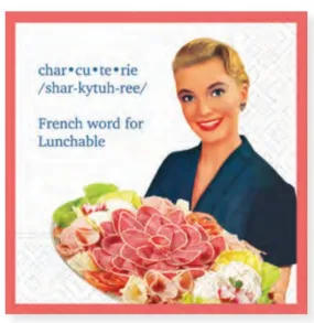 Cocktail Napkins - Charcuterie