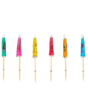 Cocktail Umbrellas Assorted