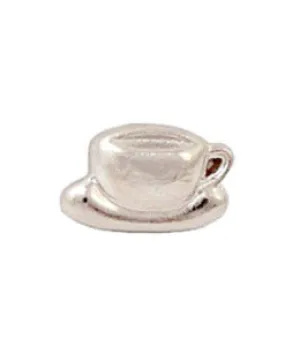Coffee Cup Floating Charm