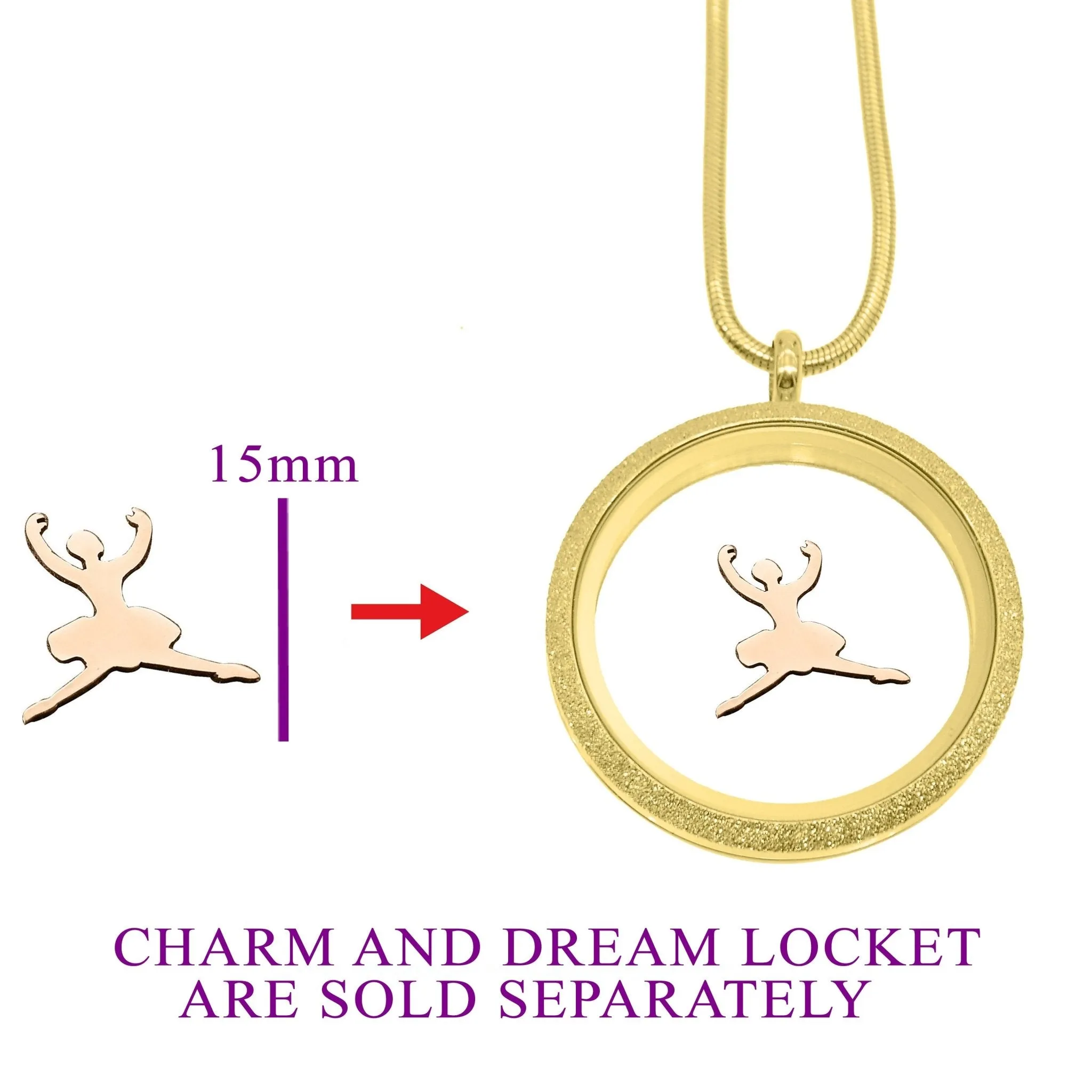 Dancer Charm for Dream Locket