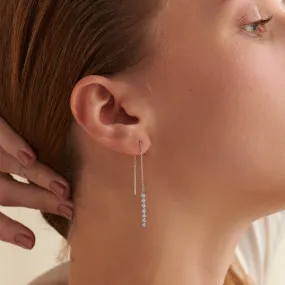 Diamond Threader Earrings