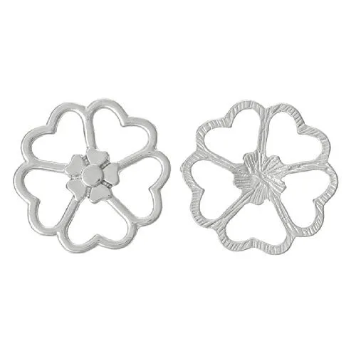 Flower Floating Charms Dish Plate for Glass Locket Pendants and Floating