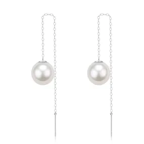 Freshwater Pearl Drop Ear Threaders