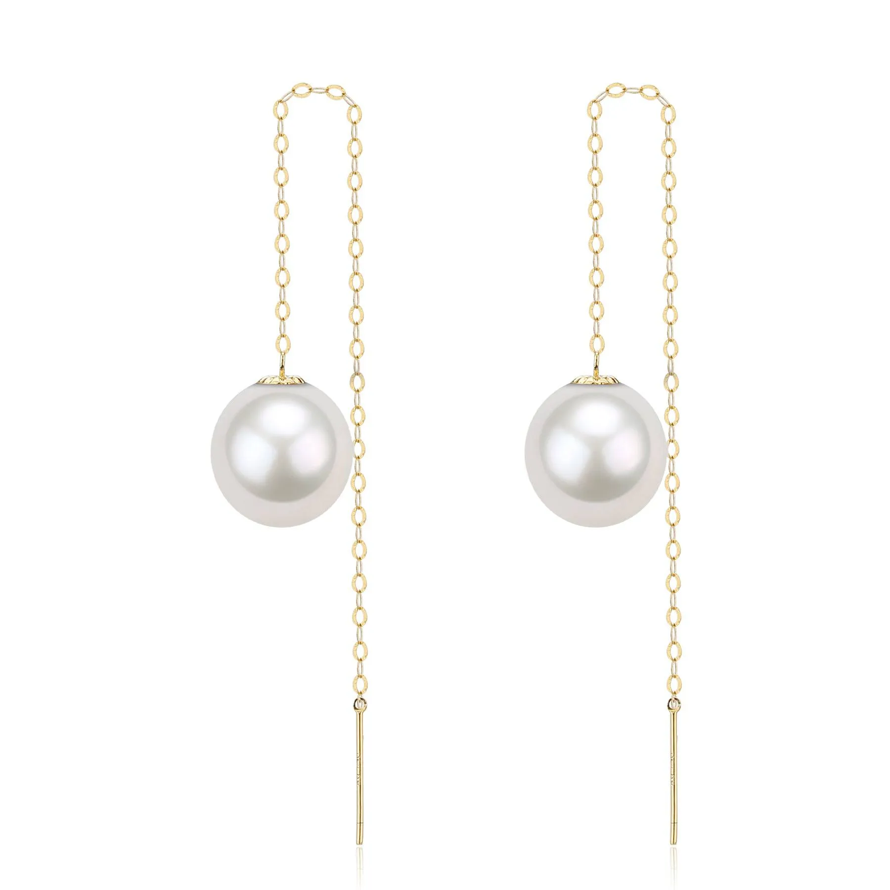 Freshwater Pearl Drop Ear Threaders