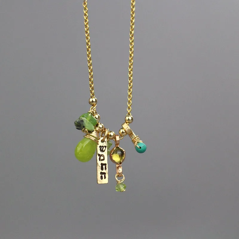 Gold Filled Happiness Necklace