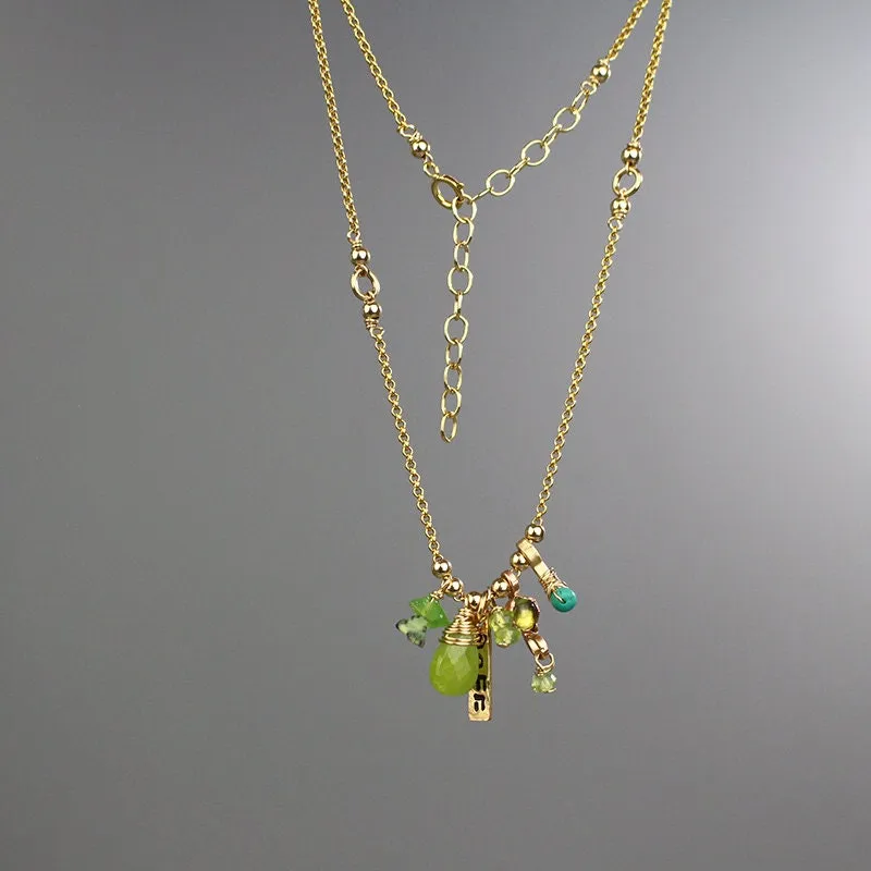 Gold Filled Happiness Necklace