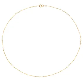 Gold Mini Pearl Choker