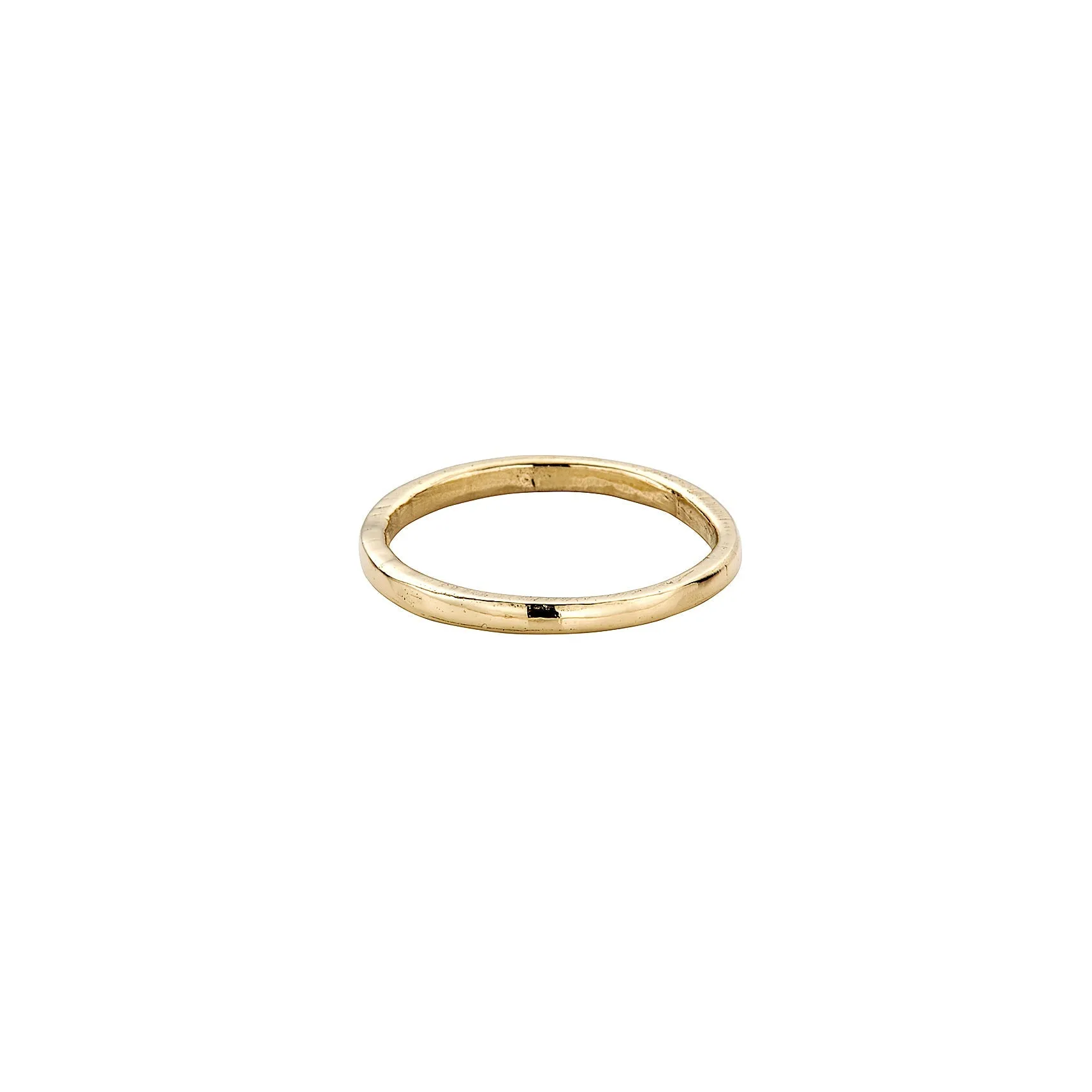 Gold Simple Wedding Band