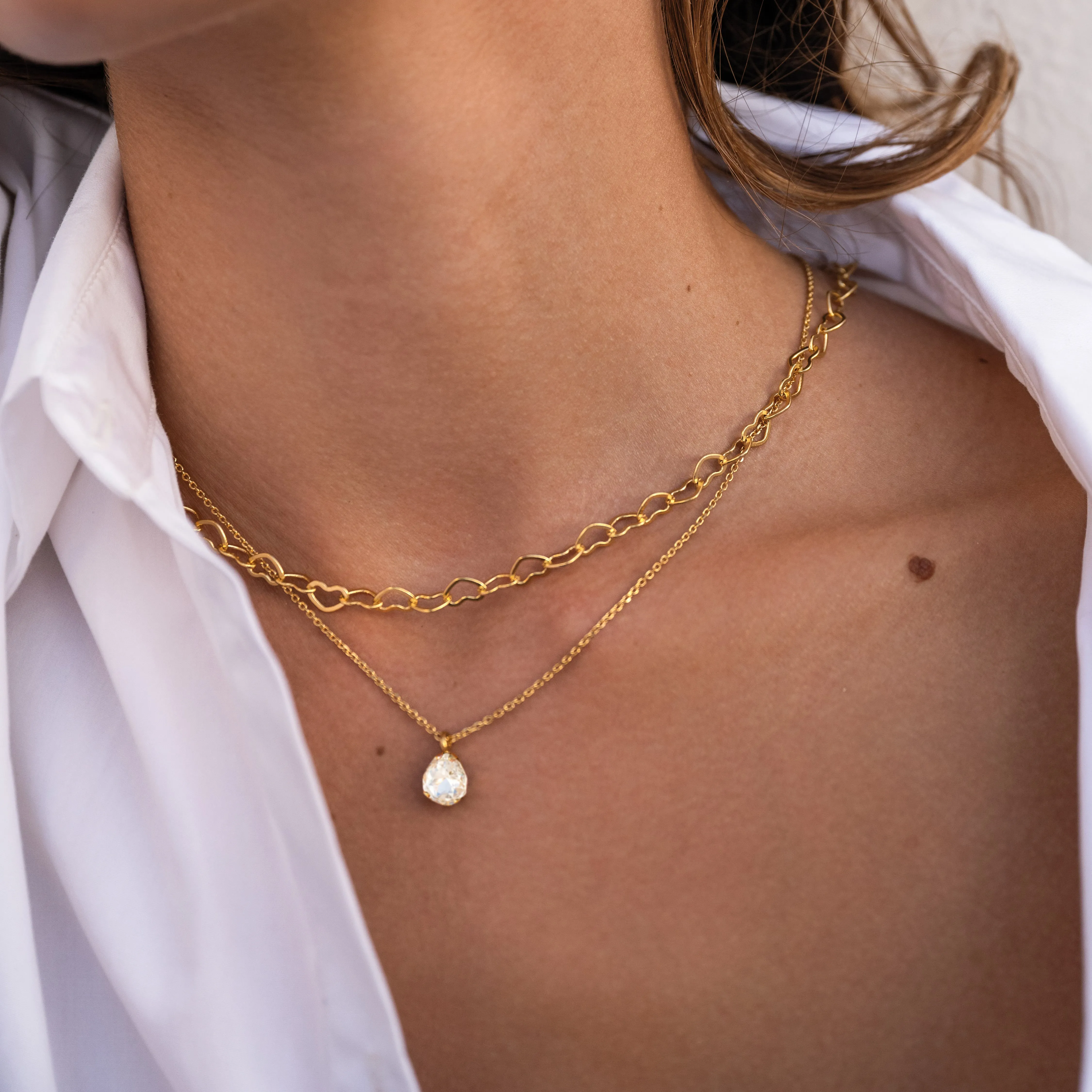 Heart Chain Necklace