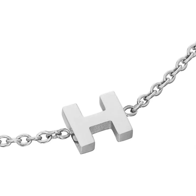 Initial Bracelet Bundle (Silver)