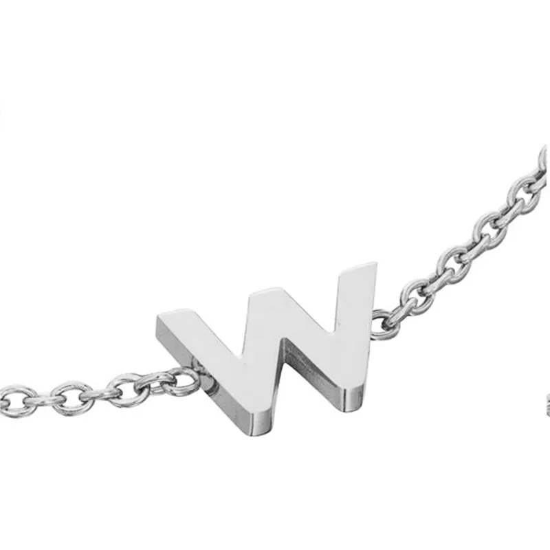 Initial Bracelet Bundle (Silver)