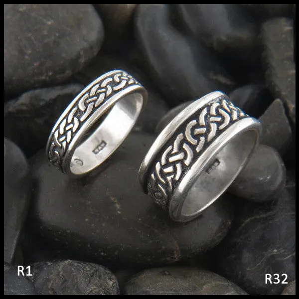 Josephine's Knot Band in Silver