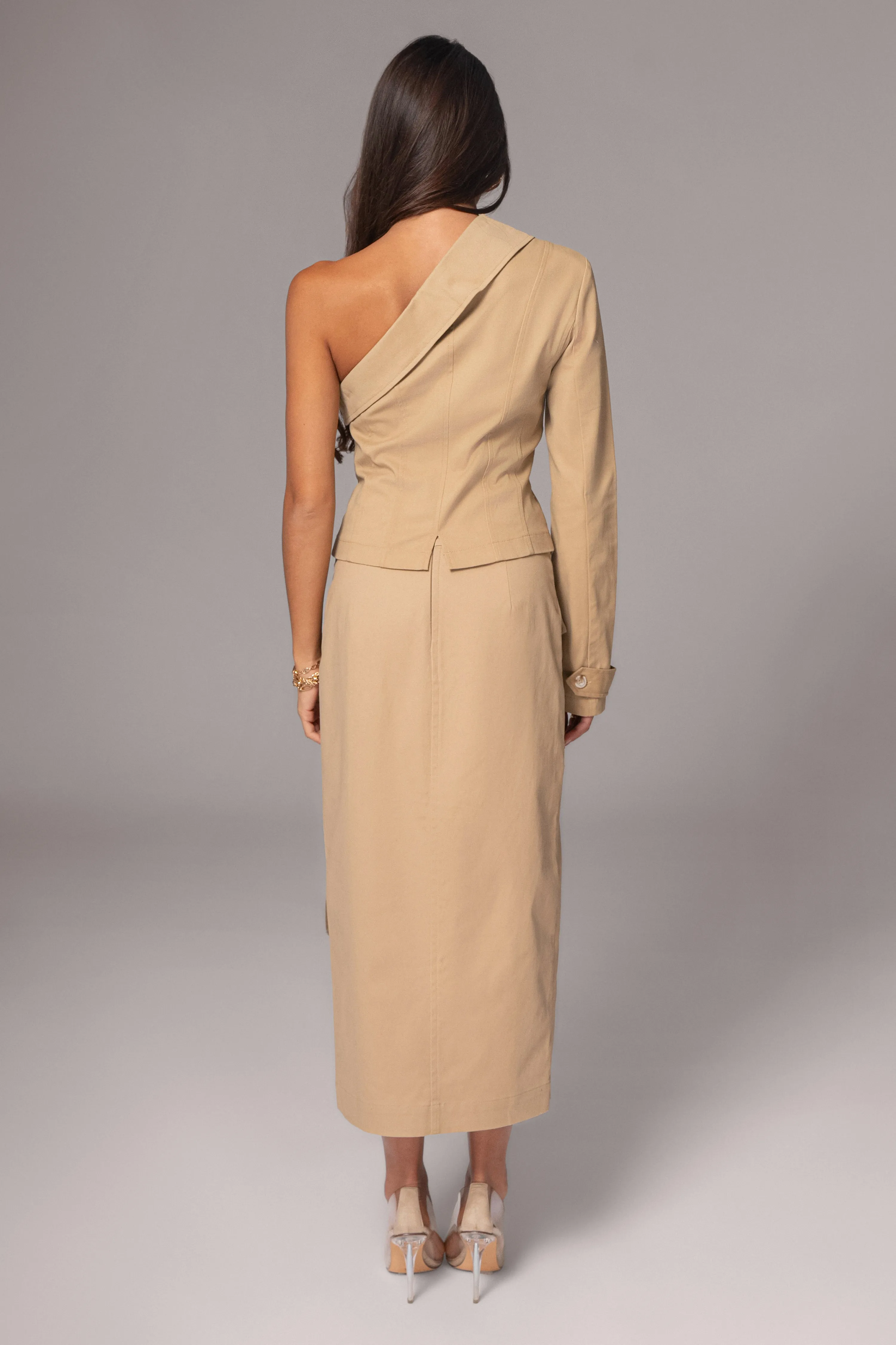 Khaki City Life Cargo Skirt