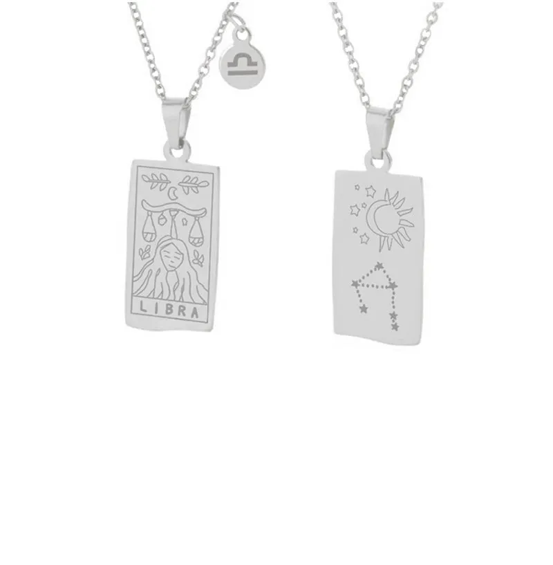Libra Zodiac Necklace