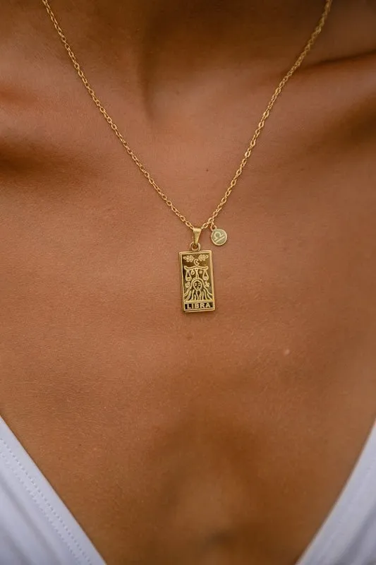 Libra Zodiac Necklace