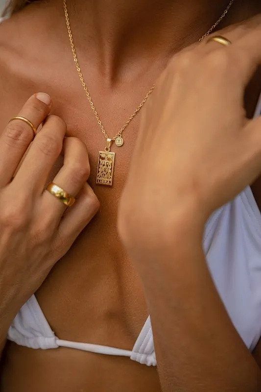 Libra Zodiac Necklace
