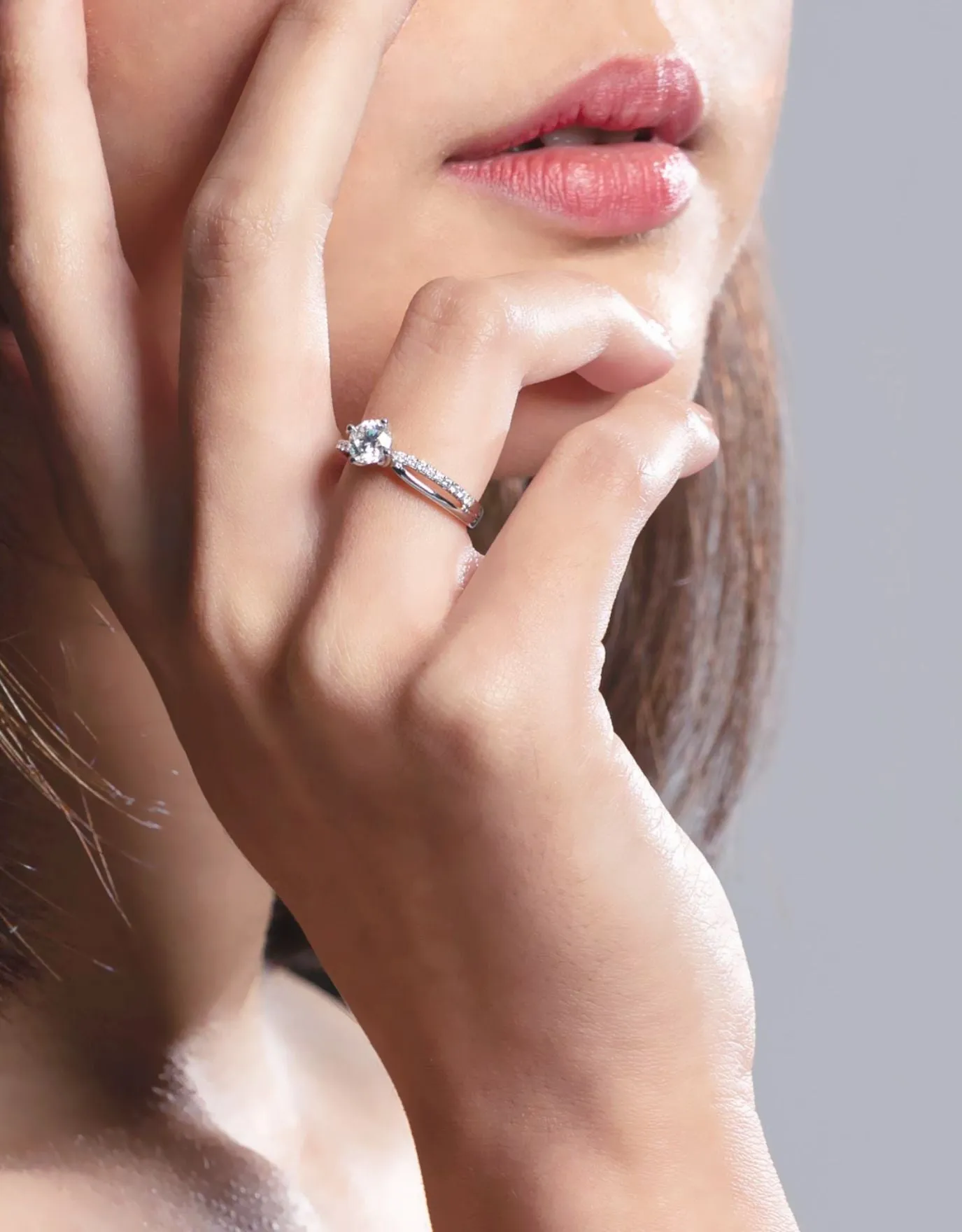 LVC Precieux Endear Twirl Diamond Ring