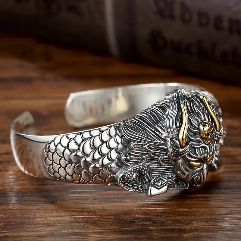 Mens Vintage Personalized  Bracelet