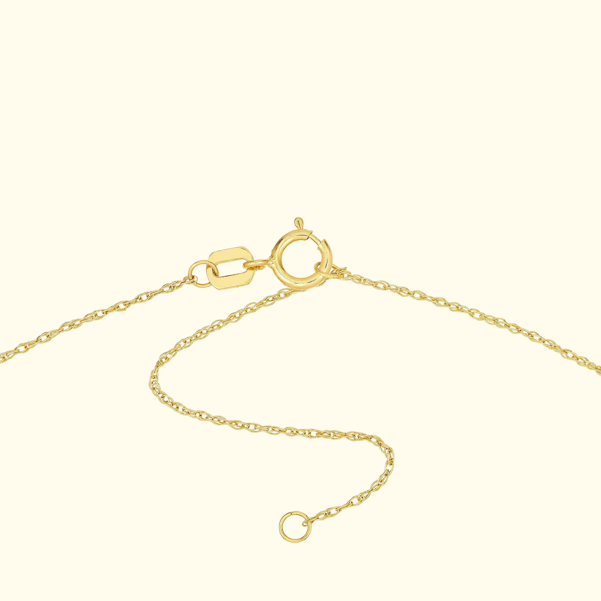 Moon and Star Mini Disc Necklace