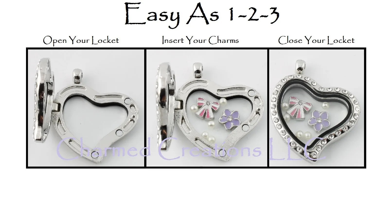 Mother I Love You To The Moon And Back Floating Charm Locket Necklace