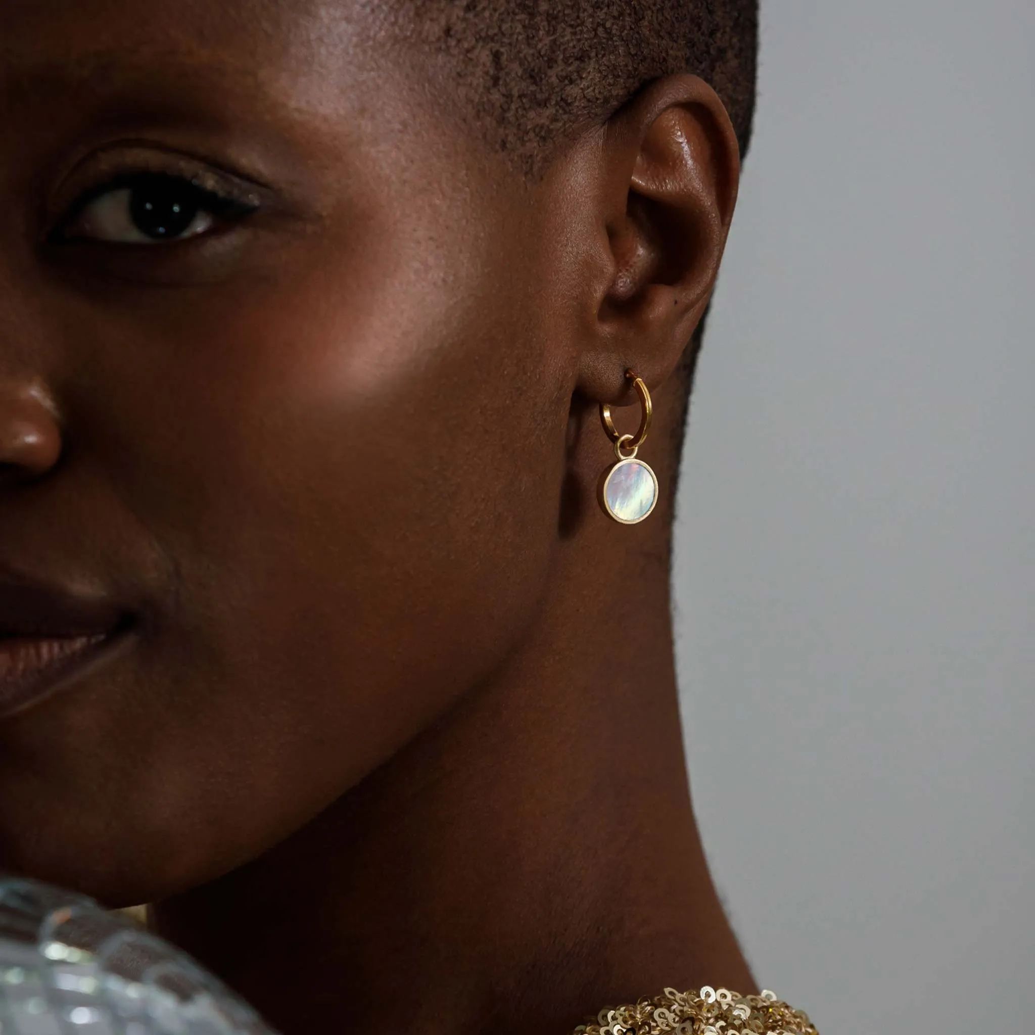 Mother of Pearl Portilla Earrings