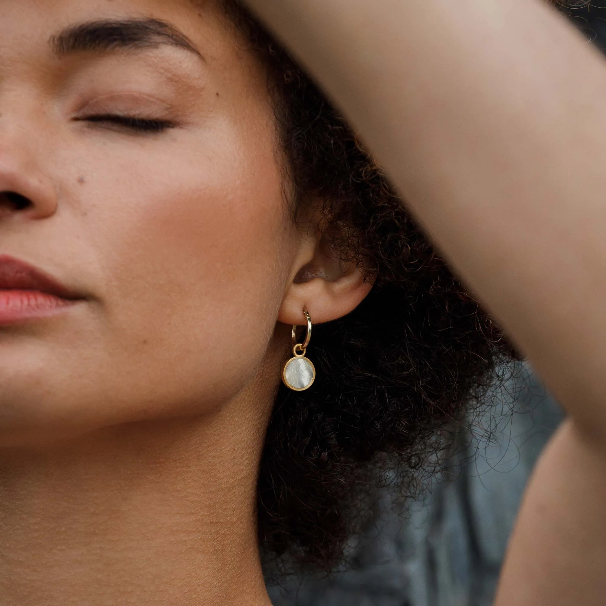 Mother of Pearl Portilla Earrings