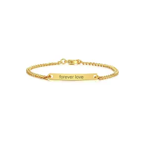 No-tarnish Medical Grade Titanium Shop Personalized Bracelets