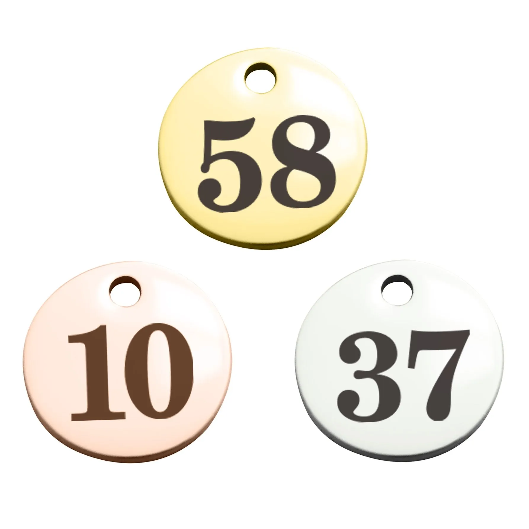 Number Charm for Dream Locket