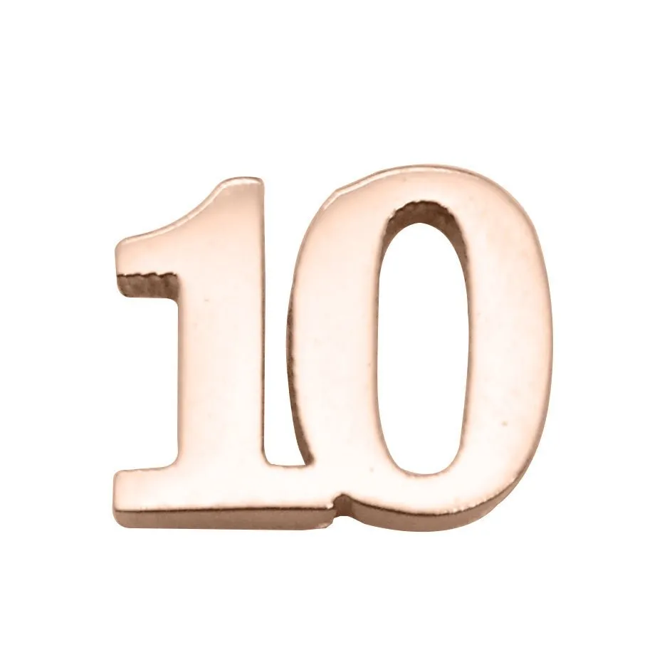 Number Charm for Dream Locket