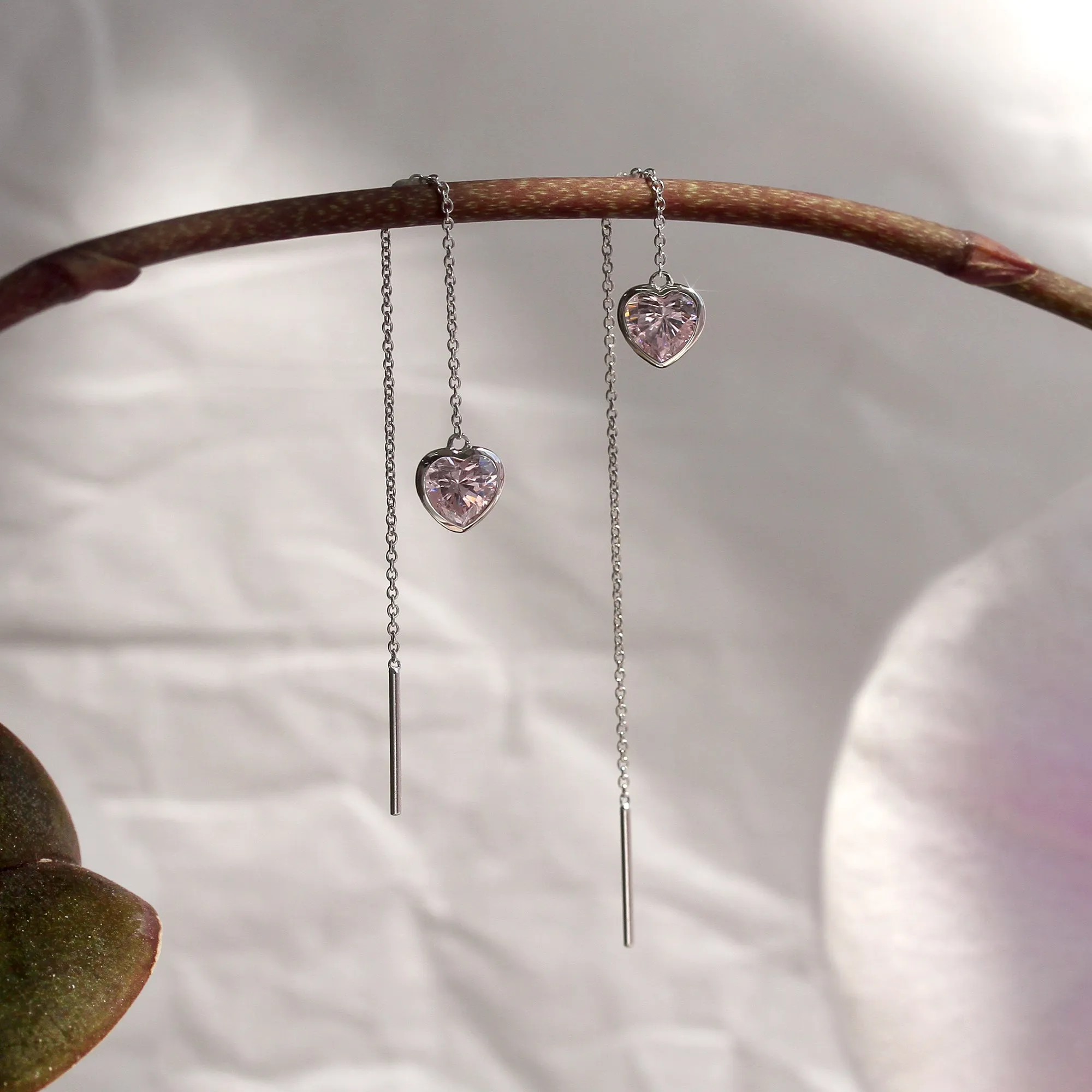 Orbit Gleam Adjustable Threaders, Pink Diamond