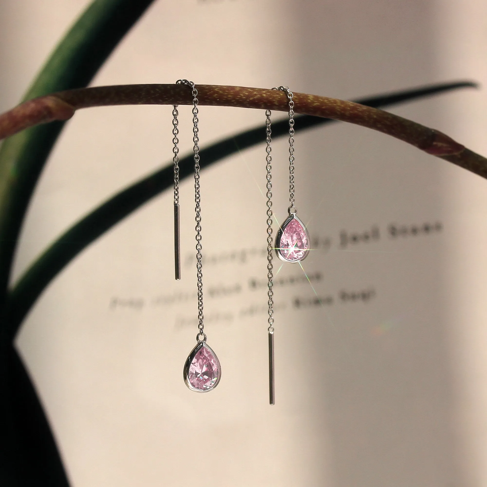 Orbit Gleam Adjustable Threaders, Pink Diamond