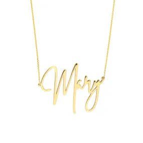 Personalization Small Signature Font