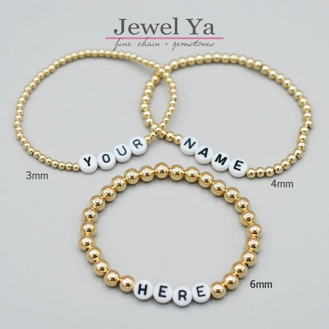 Personalized Game Day Bracelet Set